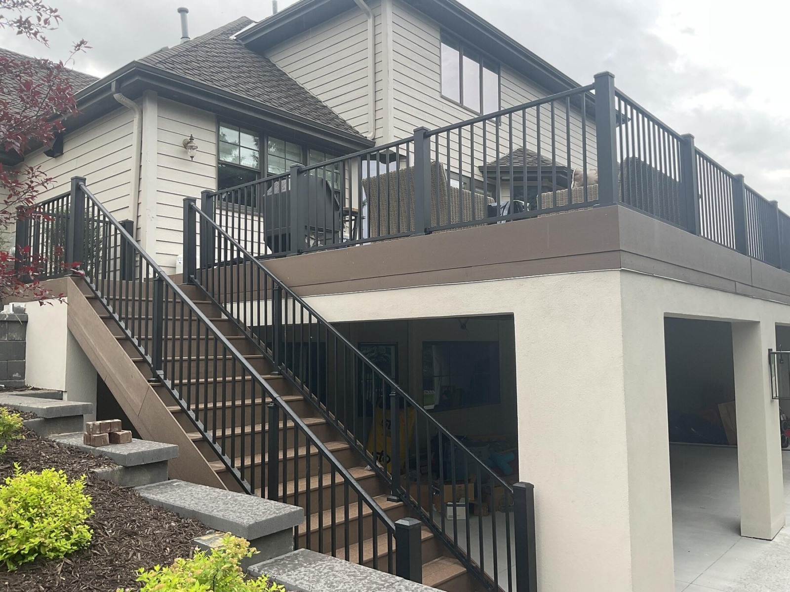 Composite Deck & Railing by AEC Construction