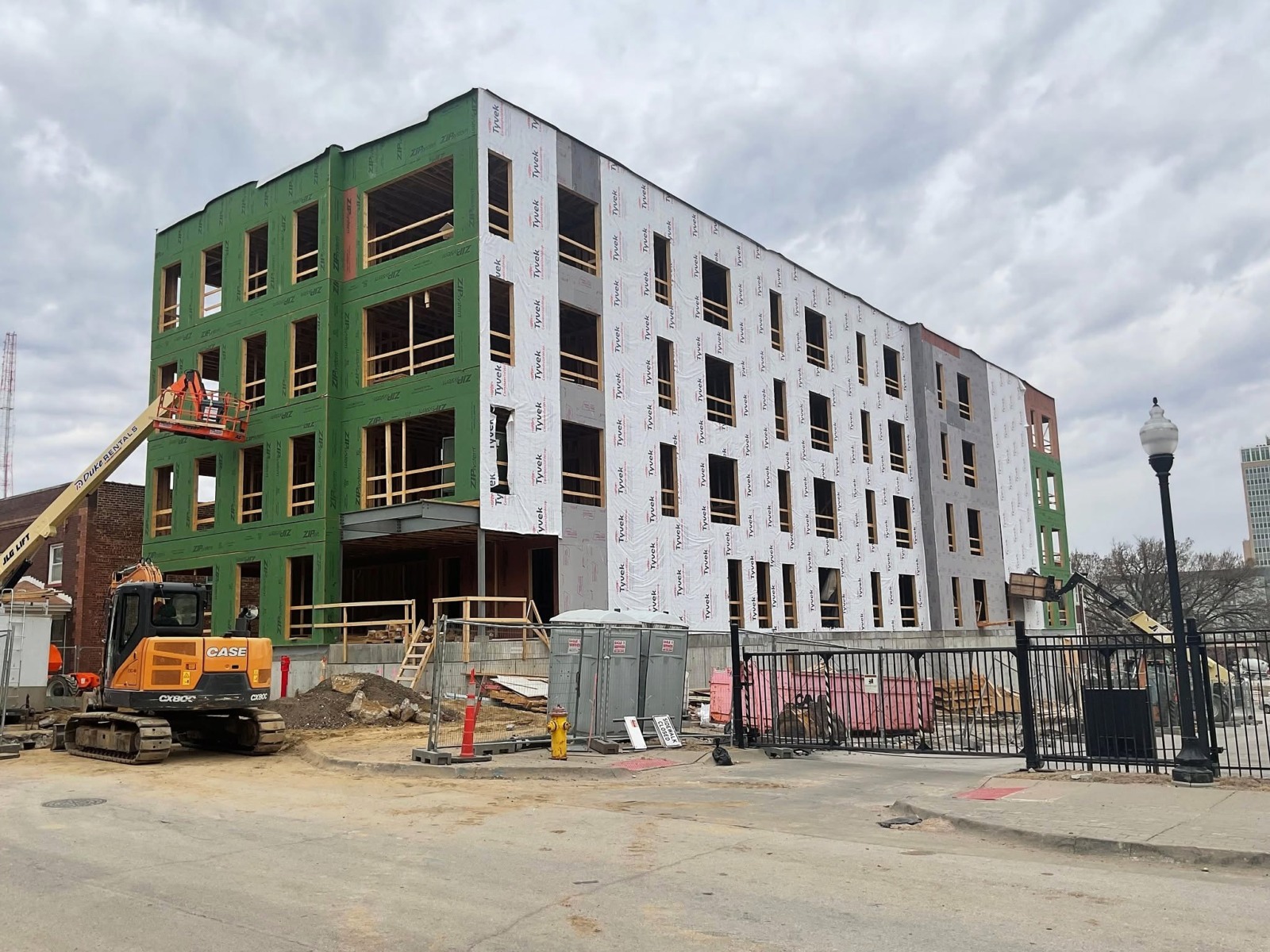 Multi-Family Framing by AEC Construction